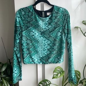 T-bags tribal printed top